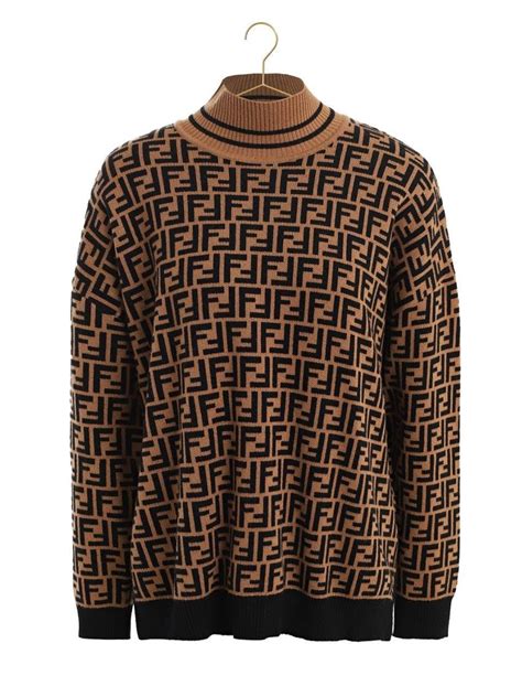 fendi high neck sweater|Fendi ready to wear sweatshirt.